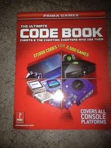   Cheat Prima book 27000 codes for 2500 games for Xbox,PS2,GC,GB  