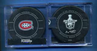 MONTREAL CANADIENS 2011 Stanley Cup Official Game Puck  