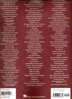 BIG BOOK OF CHRISTMAS SONGS Sheet Music Carols 120 Holiday Lyrics 