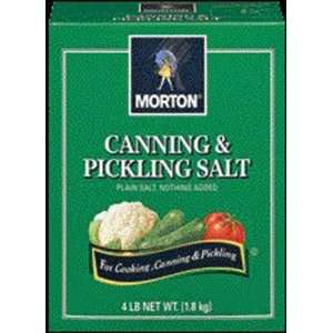 Morton Canning & Pickling Salt   9 Pack Grocery & Gourmet Food