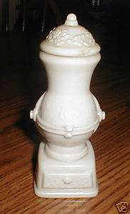 Vintage AVON Coffee Mill Decanter w/ Moonwind Cologne  