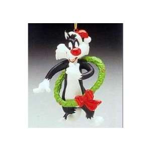  Sylvester Porcelain Ornament Cat Dancing Baby