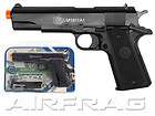 Licensed Colt M1911 A1 Spring Airsoft Hand Gun Pistol 315 FPS &100 BBs 