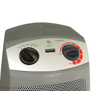 Dayton NW9 Electric Ceramic Convection Space Heater With Added Safety 