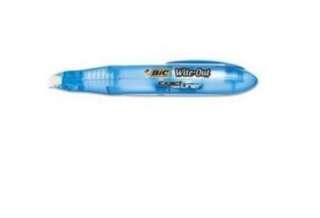 Bic Wite Out White Correction Tape Pen 071641219731  