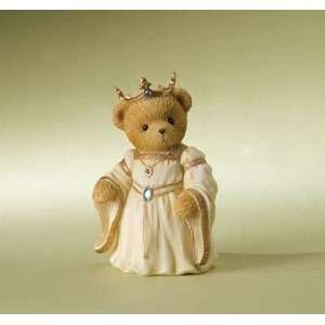  Cherished Teddies Collection Guinevere W/crown Figurine 
