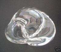 ST LOUIS CRYSTAL FRENCH ASHTRAY CENTRE PAPERWEIGHT  