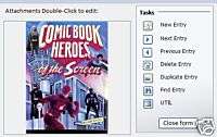 Software Database for Vintage Comic Book Collections  