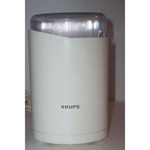    Krups 208B Fast Touch coffee grinder White: Everything Else