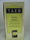 starbucks tazo lotus green tea 24 filterbags decaffeinated tea returns