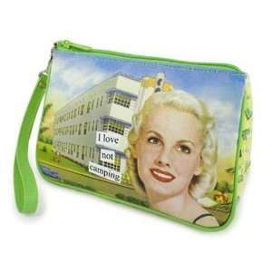  Anne Taintor I Love Not Camping Cosmetic Bag Beauty