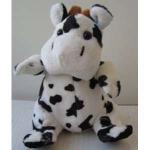  Dairy Cow Stuffed Animal Plush Toy   7 inches tall: Office 
