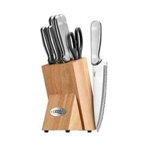 As Seen On TV Ginsu Kotta Series 8pc Stainless Traditional Block Set 