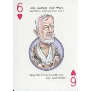 ALEC GUINNESS   Oddball STAR WARS Movie Playing Card