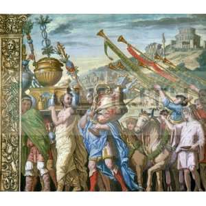  1598 Andrea Mantegna of Roman Julius Caesar [8 x 8 
