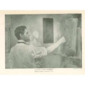    1904 Print Sculptor Augustus Saint Gaudens 