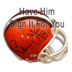 Bernie Kosar Cleveland Browns Personalized Autographed Replica Helmet