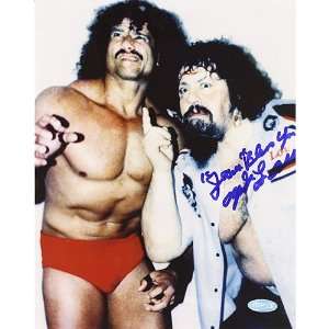  Steiner Sports Captain Lou Albano Autographed 8 by 10 Inch 