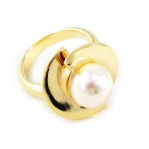  Ring plated gold Dana white.   Taille 56: Jewelry
