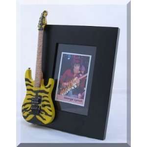  Dokken/George Lynch No.3 Yel. Guitar Photo Frame 4x6 