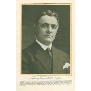 1910 Print John Edward Jones Consul General At Winipeg 