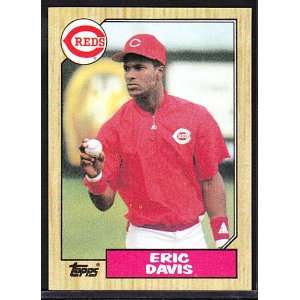  1987 Topps Eric Davis #412: Sports & Outdoors