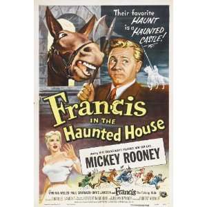  Francis in the Haunted House Movie Poster (11 x 17 Inches 