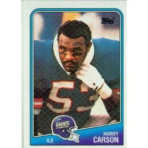  1988 Topps #284 Harry Carson   New York Giants (Football 