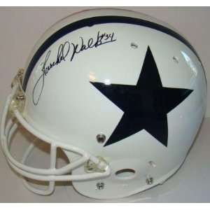 Herschel Walker SIGNED F/S Cowboys Georgia Helmet JSA   Autographed 