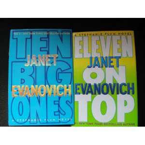 Janet Evanovich Set (Stephanie Plum Novel) Ten Big Ones & Eleven On 