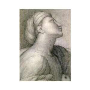  of a Face in the style of Raphael by Jean Auguste Dominique Ingres 