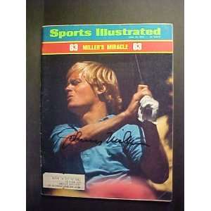 Johnny Miller Autographed June 25, 1973 Sports Illustrated Magazine