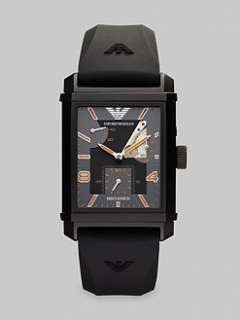 Emporio Armani   Black Stainless Steel Watch