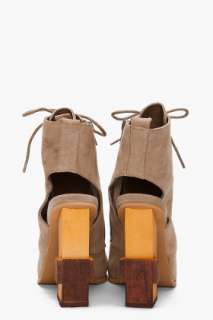 Jeffrey Campbell Suede Sherman Booties for women  
