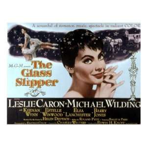  The Glass Slipper, Leslie Caron, Michael Wilding, 1955 