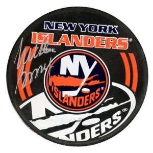Mike Bossy Autographed Puck