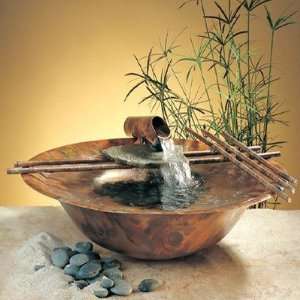 Nayer Kazemi 606 Nature Bowl MediumTabletop Fountain 
