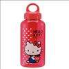 Hello Kitty Drink Bottle w/ Cold Rod 380ml Red Sanrio  