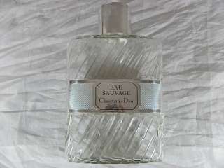 Massive Christian Dior Eau Savage Perfume Factice Bottle Paris  