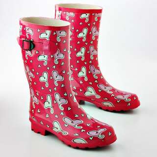 Totes® Lovely Rain Boots