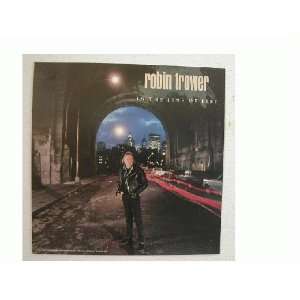 Robin Trower Poster Flat 2 sided.