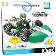 MarioKart Wii Luigi and Standard Kart Building Set by KNEX