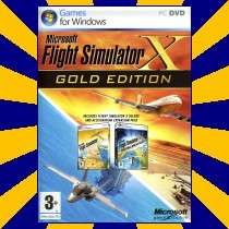 MICROSOFT FLIGHT SIMULATOR X GOLD SIM PC DVD ROM NEW 882224730600 