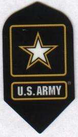United States Army Slim Dart Flights 3 per set  