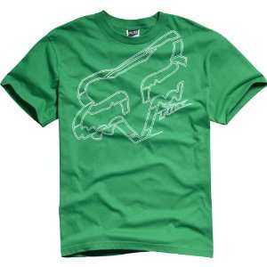   Racing Stroke Mens Short Sleeve Fashion T Shirt/Tee   Green / Medium