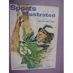 Tommy McDonald Autographed Signed October 8 1962 Sports Illustrated 