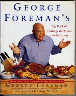 George Foreman Big Book of Grilling Barbecue Rotisserie 9780743200929 