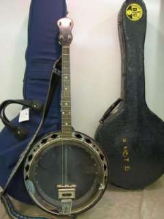 1926 THE GIBSON 4 String Tenor Banjo #8412 4 Style 1 W/Hard & Soft 