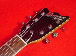   Vintage Univox Custom 335 Semi Hollow Body Red Electric Guitar Japan