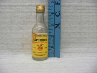 Antique vintage Glenmore Gin collectable Distilled London Dry 1/10 